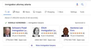 Google Screened For Lawyers | Veritas Law Firm Marketing | Buffalo, NY